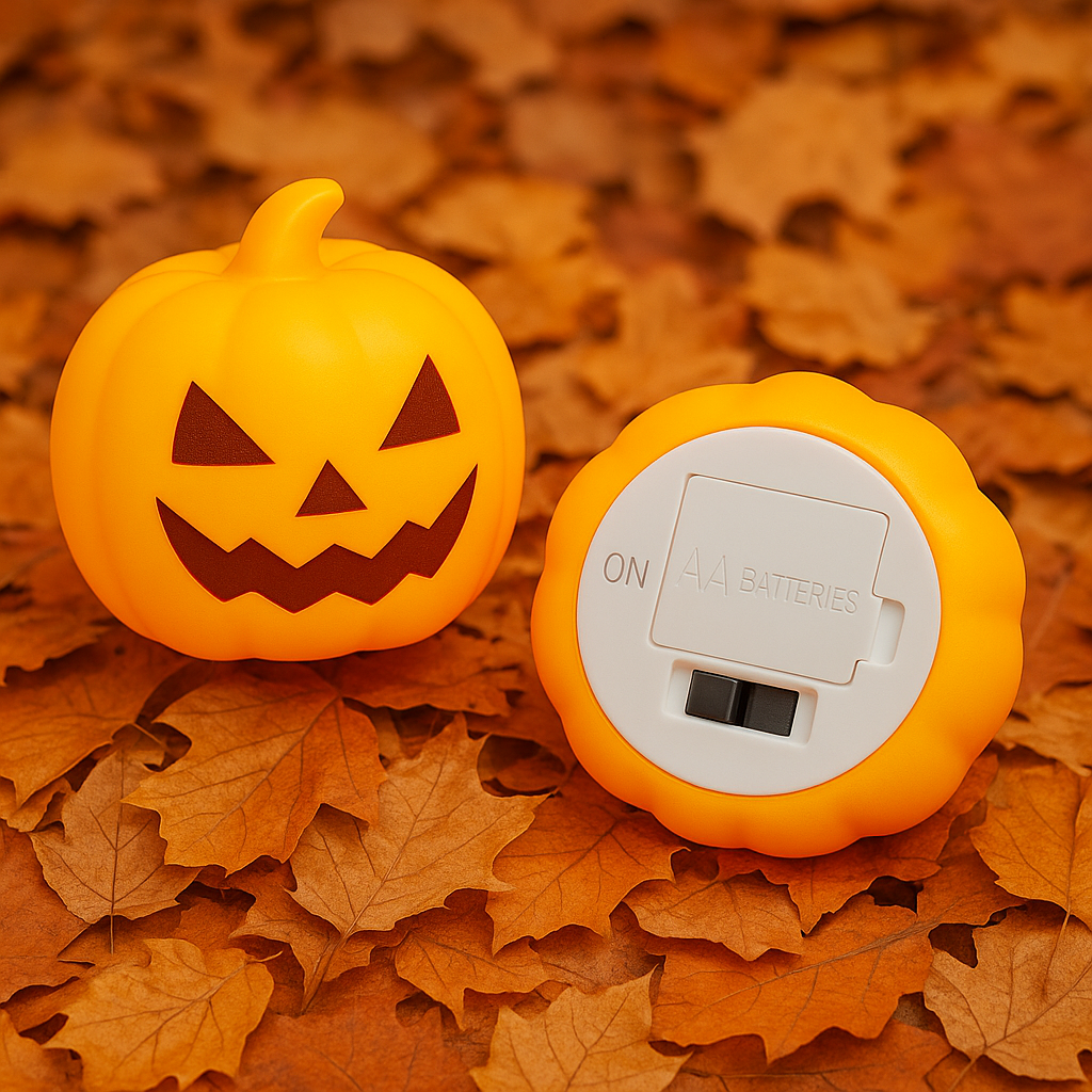 Haunted Pumpkin Lamp (Pack of 3)