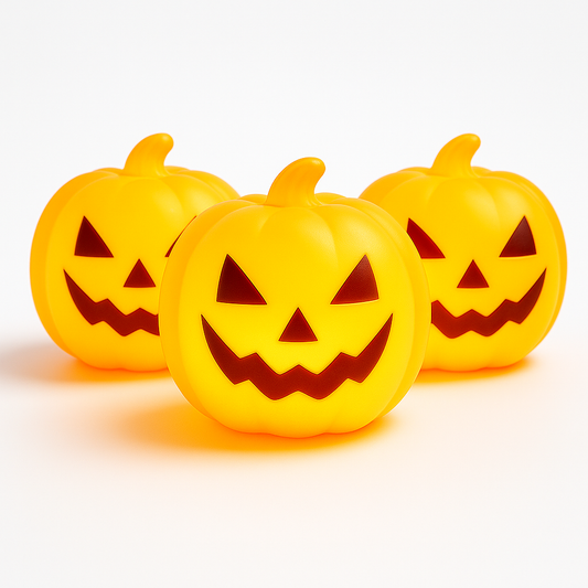 Haunted Pumpkin Lamp (Pack of 3)