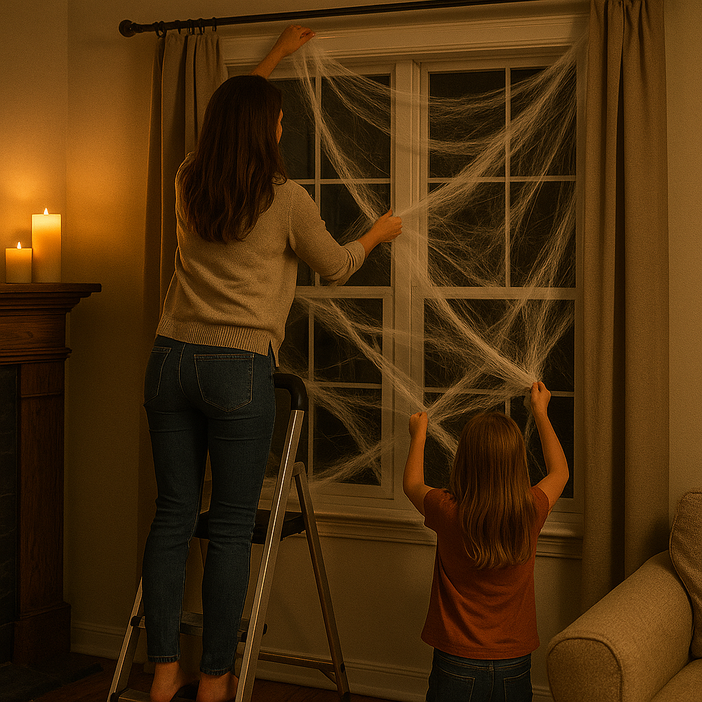 Haunted Spider Web